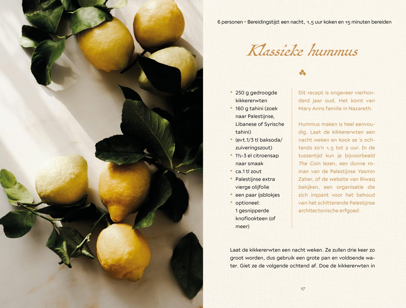 HANNA Palestijns diner Binnenwerk HR9